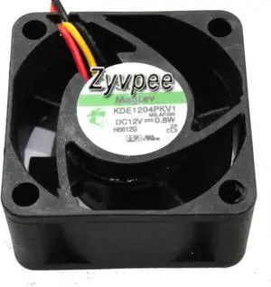 for  SUNON 40*20MM KDE1204PKV1 MS.AF.GN 12V 0.8W 3 wires case fan 4cm axial cooling fan