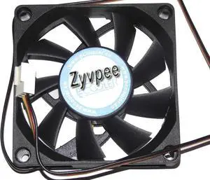 for PC Cooler 7015 F72 12V 0.26A 2500RPM 24dBA 22CFM 3 Wire 3 Pins Case Fan 7cm cpu fan