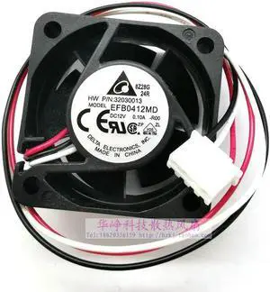 for 40MM Cooling Fan Delta EFB0412HHD 12V 0.15A 4020 Cooler for Huawei H3C H3C 3600 5600 Switch