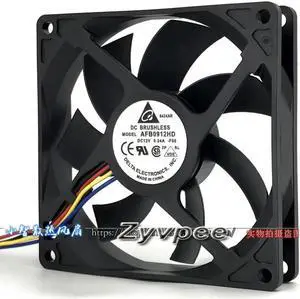 for 4 Wires 90MM Power Cooling Delta AFB0912HD 12V 0.24A 9cm Case Fan 90*20mm