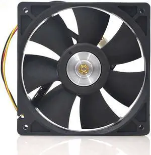 for 120MM DC Case Cooling AFB1212VH 12V 0.60A 3 Wires 3 Pins 12CM Axial Fan
