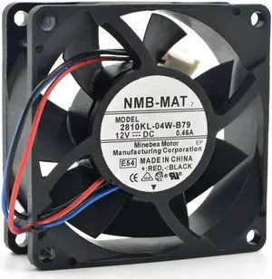 for 70mm CPU Cooling 2810KL-04W-B79 12V 0.46A 3 Wires High Volume Server Fan 70*25mm