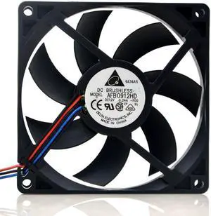for 90MM Power Cooling Delta AFB0912HD 12V 0.24A 3 Wires 9cm Case Fan 90*20mm