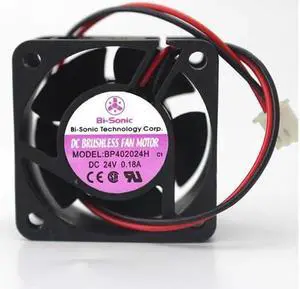 for 40MM Inverter DC Cooling BP402024H 03 4020 DC24V 0.18A 2 Wires 4CM Case FAN for 40MM Inverter DC Cooling BP402024H 03 4020 DC24V 0.18A 2 Wires 4CM Case FAN