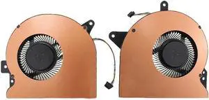 New CPU + VGA GPU Cooling Fan Replacement for ASUS G752 G752V G752VY G752VT G752VL GFX72V GFX72VY