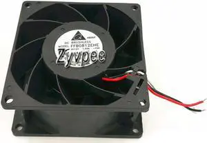 for 80mm 8038 FFB0812EHE -F00 12V 1.35A 3 Wires 8CM Server Cooling Fan