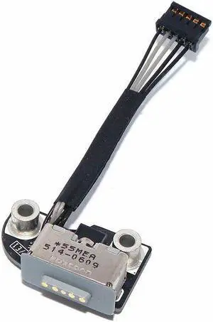 AC DC Jack Power Plug in Charging Port Connector Socket with Wire Cable Harness Replacement for Macbook PRO 7.1 A1278 13" 2009 2010 2011 2012 Magsafe