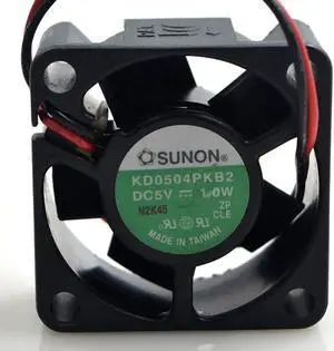 for 40MM Cooling for Heat Dissipation Equipment KD0504PKB2 5V 1.0W 2 Wires Switch Case Fan