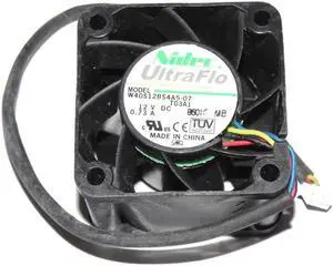 for 40MM W40S12BS4A5-07 T03A 4028 12V 4 Wires 4CM Server Cooling Fan