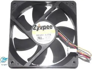 for 120MM Y.S.TECH 12025 FD481225HB 48V 0.17A 3 Wires 12CM Inverter Cooling Fan