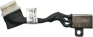 AC DC Jack Power Plug in Charging Port Connector Socket with Wire Cable Harness Replacement for Dell Inspiron 14-5485 5488 5498 5590 5598 Vostro 5490 5590 P/N:K0XF2 0K0XF2