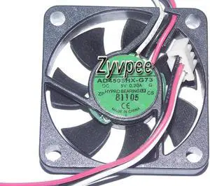 for 45mm 4510 AD4505HX-G73 DC5V 0.2A 3 Wires 3 Pins 4.5cm Cooling Fan