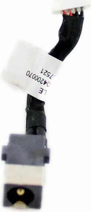 AC DC Jack Power Plug in Charging Port Connector Socket with Wire Cable Harness Replacement for Lenovo IdeaPad 330S-15ARR 330S-15IKB P/N:81FB006AUS 5C10R07521