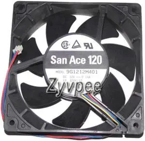 for 12025 120*25mm 9G1212M401 12V 0.14A 3 Wires Case fan 12CM server cpu cooler