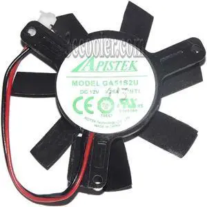 for GA51S2U -NNT1 12V 0.25A 2Wire Graphic card fan for video card vga card