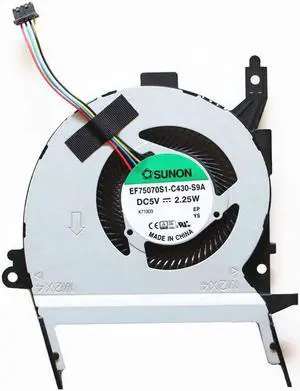 CPU Cooling Fan For ASUS X556U X556UB X556UR X556UA X556UQ X556UJ X556UV X556UF FL5900 EF75070S1-C430-S9A