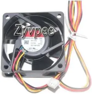 for 60mm PE60251B1-000C-G99 12V 3.57W 3 Wires 3 Pins Cooling Fan 60x25mm for 60mm PE60251B1-000C-G99 12V 3.57W 3 Wires 3 Pins Cooling Fan 60x25mm