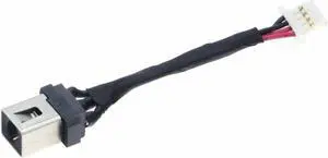 AC DC Jack Power Plug in Charging Port Connector Socket with Wire Cable Harness Replacement for Lenovo IdeaPad 520S-14IKB 80X2 81BL 5C10N78540