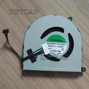 For SUNON EG50050S1-C570-S9A DC5V 2.25W K5B10H CPU Cooling Fan