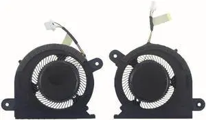New CPU+GPU Cooling Fan Compatible with Dell xps 13 9300 P/N:EG50040S1-CI30-S9A EG50040S1-CI40-S9A 0FRK0V 0WX28K