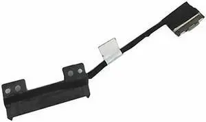 New Laptop SATA Hard Drive Connector Adapter with Cable for Dell Precision 17 7710 part number DC02C00AT00 WYWRF, 0WYWRF