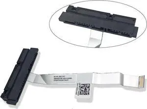 New Laptop SATA Hard Drive Connector Adapter with Cable for Dell Inspiron 15-7566 7566 15-7567 7567 P/N:0NP27Y NP27Y