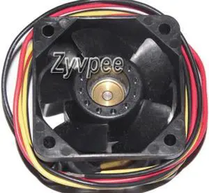 for 4028 40*28mm 109P0424B3D03 24V 0.13A 3 Wires 3 Pins Case fan 4CM server cpu cooler