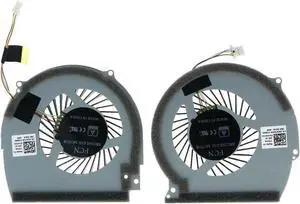 New Laptop CPU & GPU Cooling Fan Replacement for Dell Inspiron 14 7466 7467 P/N:0NWW0W 0147DX
