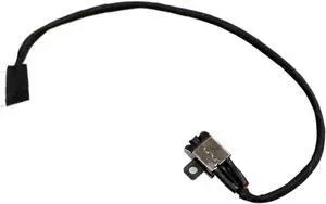 New AC DC Jack Power Plug in Charging Port Connector Socket with Wire Cable Harness for Dell Inspiron 15 3573 P63F 6JTV6 450.0AD05.0012