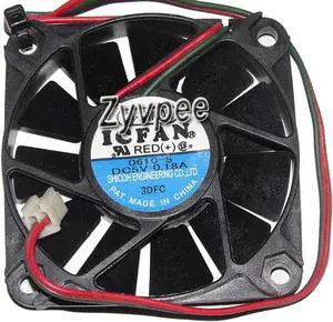 for 60mm 0610-5 F6010AP-05LCW 5V 0.18A 2 wires Case CPU Cooling 60x10mm