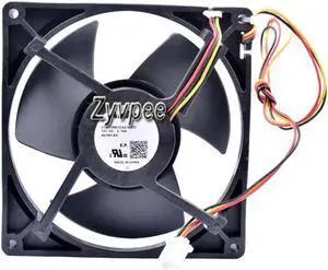 for 125mm U12E12MS1CA3-52Z32 12V 0.15A 3 Wires 3 Pins 12.5cm Refrigerator Fan