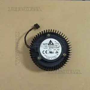 For DELTA BFB0712HF 12V GTX660 GTX660TI GTX670 GTX680 Graphics Card CPU Fan