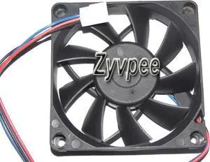 for Delta 7015 70*15mm AFB0712LB 12V 0.14A 3 Wire 3 Pins 7CM case fan 70mm cooling fan