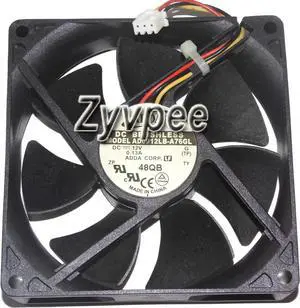 for ADDA 90*25mm AD0912LB-A76GL 12V 0.13A 3 Wire 3 pins 9cm case fan,power cooler,cooling fan