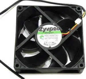 for 90MM 9025 13.MS.(2).B1558.AF.GN DC12V 2.2W 3 Wires 3 Pins 9CM Case Fan