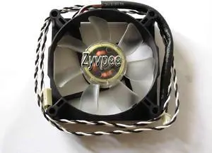 for 80*25mm FD128025MB 12V 0.16A 4 wires 2 pins*2 8cm cpu cooling fan