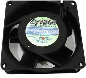for SANJUN 9225 SJ92025HA2 220V~240V AC 50/60Hz 0.06A 2 Pins AC Metal frame 9CM case fan axial cooler