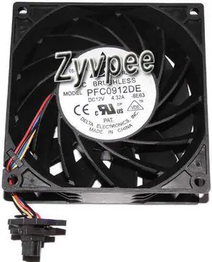 for 9038 90mm Zyvpee PFC0912DE -8E63 DC12V 4.32A HP:492120-001 SPS:519559-001 9CM Cooling fan