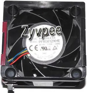 for 60mm 6038 DB89 DC12V 3.3A 4 Wires Server Cooling Fan for HP:654577-033 DL380P Gen8 66252-001 V60E12BS2CB5-08