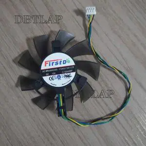For ASUS FD8015U12D GT740 650Ti EAH6770 7750 Graphics Card Fan 12V 0.50A MP