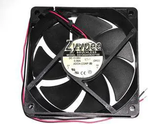 for 120mm 12025 AG12024XB257100 DC24V 0.46A 2 Wires 12CM Inverter Cooling
