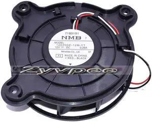 for NMB 12035GE-12M-YT 12VDC 0.26A 3 wires 3 pins refrigeration cooling fan