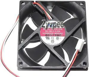 for 80mm 8025 C8025R12HB 12V 0.25A 3 Wires 3 Pins 8CM CPU Cooling