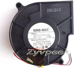 for Original NMB BG0703-B044-00L DC 12V 0.38A 3 wires 3 pins 7CM blower turbo cooling fan