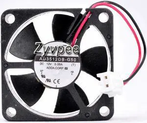 for 35mm 3510 Zyvpee AD3512DB-G50 12V 0.05A 3.5cm 2 Wires 2 Pins Micro Host Cooling for 35mm 3510 Zyvpee AD3512DB-G50 12V 0.05A 3.5cm 2 Wires 2 Pins Micro Host Cooling