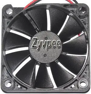 for 60mm 6010 C6010T12H DC12V 0.1A 2 Wires 2 Pins 6CM CPU Cooling