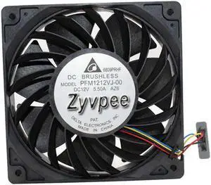 for 120MM DELTA PFM1212VJ-00 12V 5.5A 12CM Server Power Cooling Fan