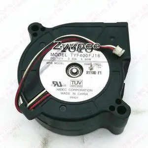 for TOTO TYF400FJ16 D06F-12BS1 60*25mm 12Vdc 0.33A 3 wires 3 pins 6CM blower for projecor