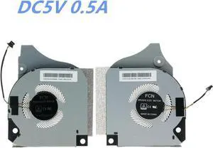 New CPU+GPU Cooling Fan Replacement For Dell G5 5590 P/N: 063NYM 0FK2HP
