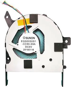 New Laptop CPU Cooling Fan Replacement for ASUS X405UQ X405UA S4100U S4000UA P/N:EG50050S1-CC90-S9A